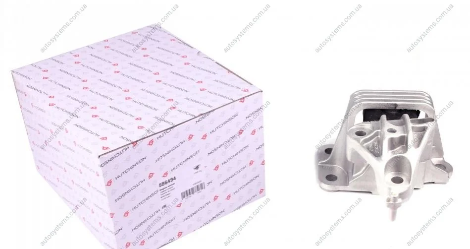 Подушка двигуна (R) Renault Scenic III/Megane III 1.5 dCi 09- HUTCHINSON 586494 (фото 1)