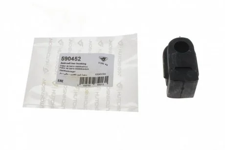 Втулка стабілізатора (переднього) Renault Megane II (d=18.5mm) HUTCHINSON 590452