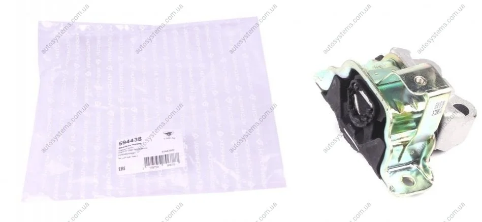 Подушка КПП Citroen Nemo/Peugeot Bipper 1.3/1.4HDI 08- (L) HUTCHINSON 594438 (фото 1)