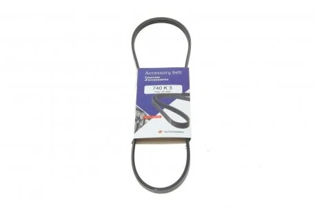 Поликлиновый ремень 3PK740 HUTCHINSON 740 K 3