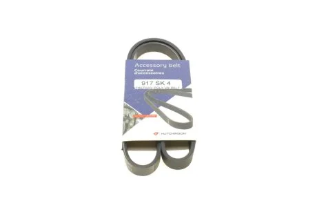 Ремінь генератора BMW 3 (E46)/X3 (E83) 01-07 M47 D20/Fiat Stilo 1.6 16V 01-08 HUTCHINSON 917 SK 4