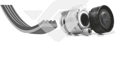 Комплект ремня генератора HUTCHINSON KHV 160
