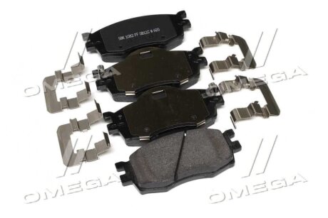 Тормозные колодки дисковые, комплект Hyundai/Kia/Mobis 58101 1GE00