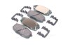 Тормозные колодки дисковые, комплект Hyundai/Kia/Mobis 58101 1HA10 (фото 4)