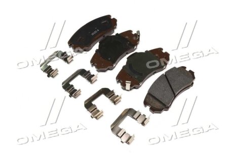 Тормозные колодки дисковые, комплект Hyundai/Kia/Mobis 58101 2KA10