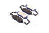 Тормозные колодки дисковые, комплект Hyundai/Kia/Mobis 58101 2PA70 (фото 2)