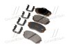 Тормозные колодки дисковые, комплект Hyundai/Kia/Mobis 58101 2YA00 (фото 2)