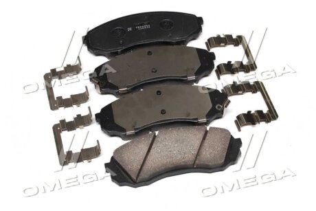 Тормозные колодки дисковые, комплект Hyundai/Kia/Mobis 58101 4DA00