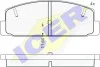 Колодки гальмівні (задні) Mazda 6 02-13/Mazda 323 91-04/626 III/V/RX-7 84-02 ICER 180785 (фото 2)