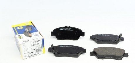 Колодки гальмівні (передні) Honda Civic V/VI/VII 91-05/CRX III 92-98/Jazz 08-14 ICER 180959