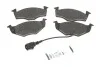 Колодки гальмівні (передні) Skoda Fabia 99-14/Roomster 07-15/VW Polo III 01-12 (+датчик) ICER 181590 (фото 1)