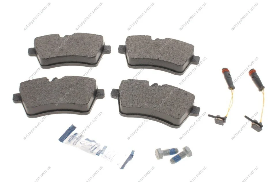 Колодки гальмівні (передні) MB A-class (W169) 04-12/B-class (W245) 05-11 (+датчики) ICER 181678-700 (фото 1)