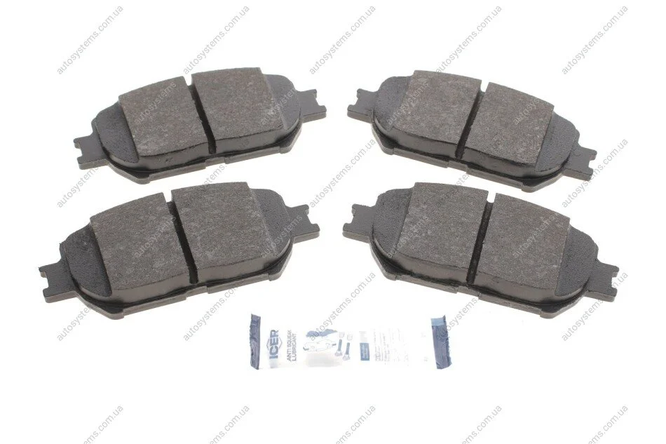 Колодки гальмівні (передні) Toyota Camry 01-11/Solara 03-08/Lexus GS 05-11/IS III 13- ICER 181689 (фото 1)