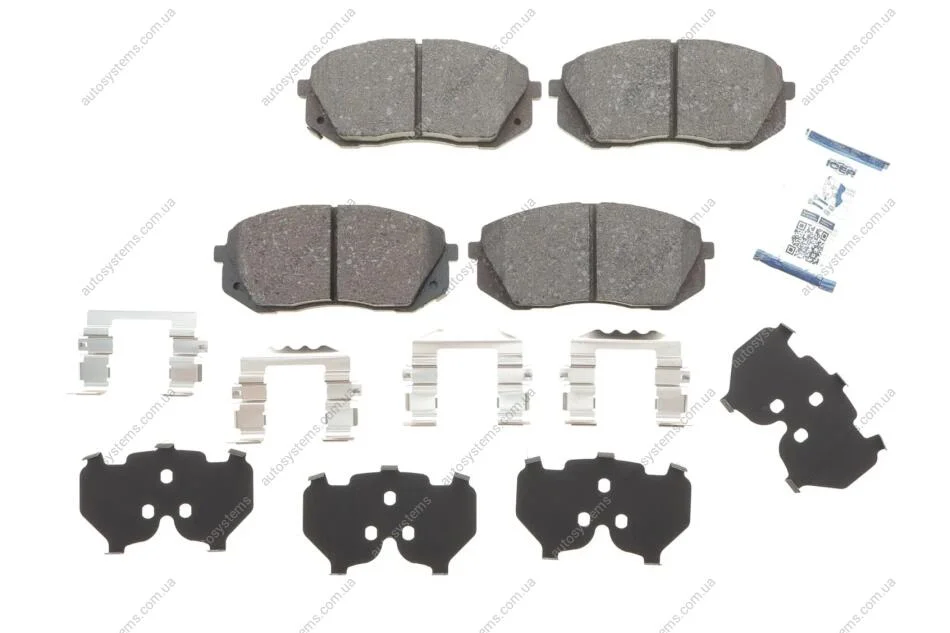 Колодки гальмівні (передні) Hyundai Kona 18-/Kia Niro 18-22/Soul EV 14- ICER 181826-202 (фото 1)