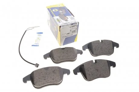 Колодки гальмівні (передні) Citroen C5 04-/Peugeot 407 04-/508 10- (+датчики) ICER 181886-203