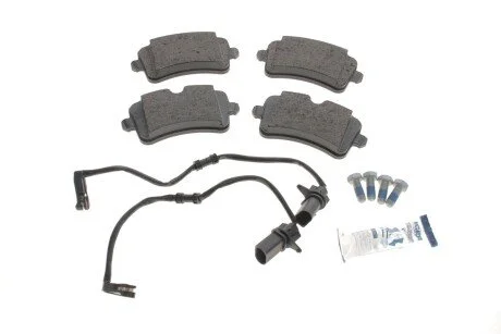 Колодки гальмівні (задні) Audi A6 C7/A7 Sportback/A8 D4 10-18 (+датчики L=295mm) ICER 181986