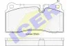 Колодки гальмівні (задні) Audi Q7 06-16/R8 07-/BMW 2 (F22/F87) 12-/3 (F30/F80) 11-18 ICER 182121 (фото 2)
