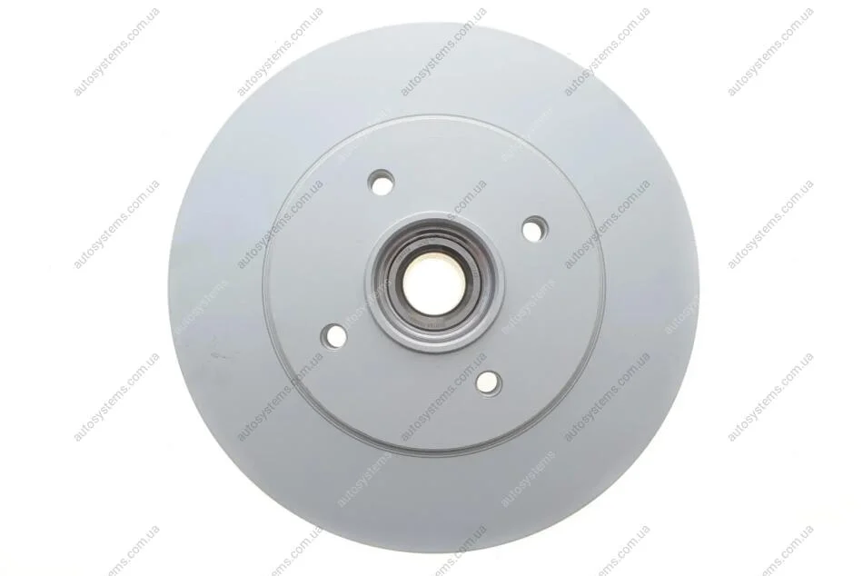 Диск гальмівний (задній) Citroen C4/Peugeot 308/3008/5008 06- (268х12)(+ABS)(з підш.)(з покр)(повний) ICER 78BD5023-1 (фото 1)