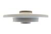 Диск гальмівний (задній) Citroen C4/Peugeot 308/3008/5008 06- (268х12)(+ABS)(з підш.)(з покр)(повний) ICER 78BD5023-1 (фото 4)