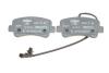 Колодки гальмівні (задні) Renault Master III/Opel Movano B/Nissan NV400 10- (+датчик)(однокатковий) ICER LM2001 (фото 4)