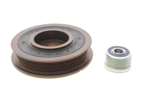 Шків колінвалу + шків генератора Opel Astra G/Vectra B 2.0/2.2 CDTI (6PK) IJS GROUP 17-1030KIT