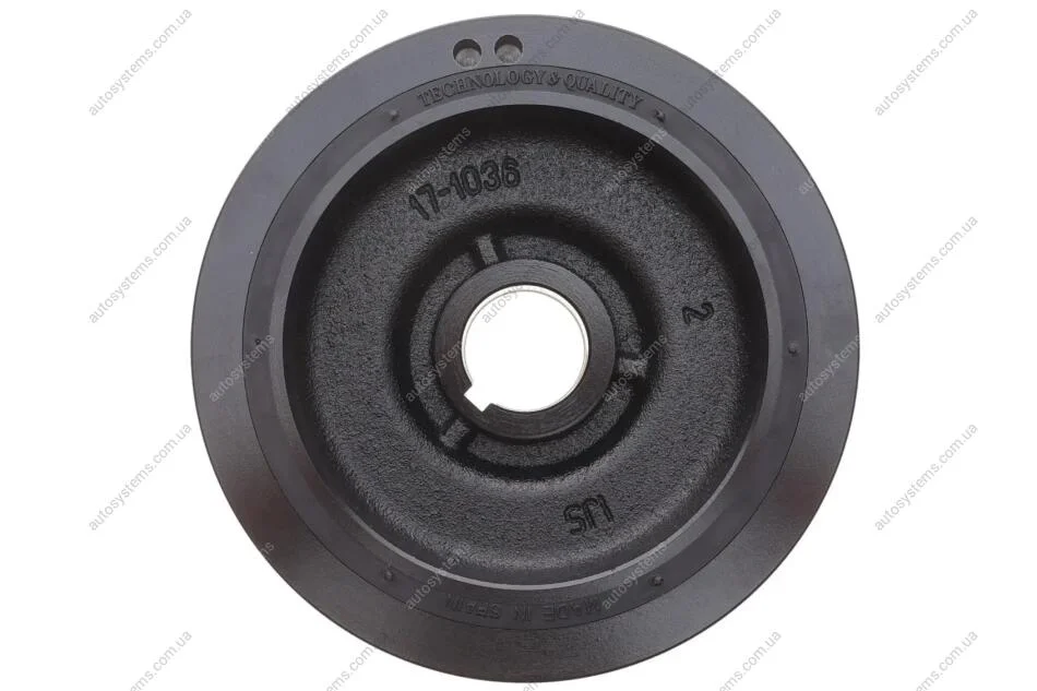 Шків колінвалу Citroen Berlingo/Fiat Scudo/Peugeot Expert/Partner 1.9D/2.0HDi (6PK) IJS GROUP 17-1036 (фото 1)