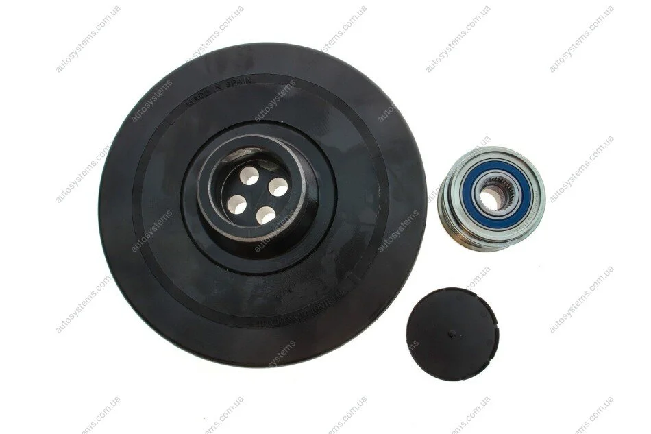 Шків колінвалу + шків генератора BMW 3 (E90/F30/F80)/ 5 (F10) 1.6-2.0 d 07- IJS GROUP 17-1136KIT (фото 1)