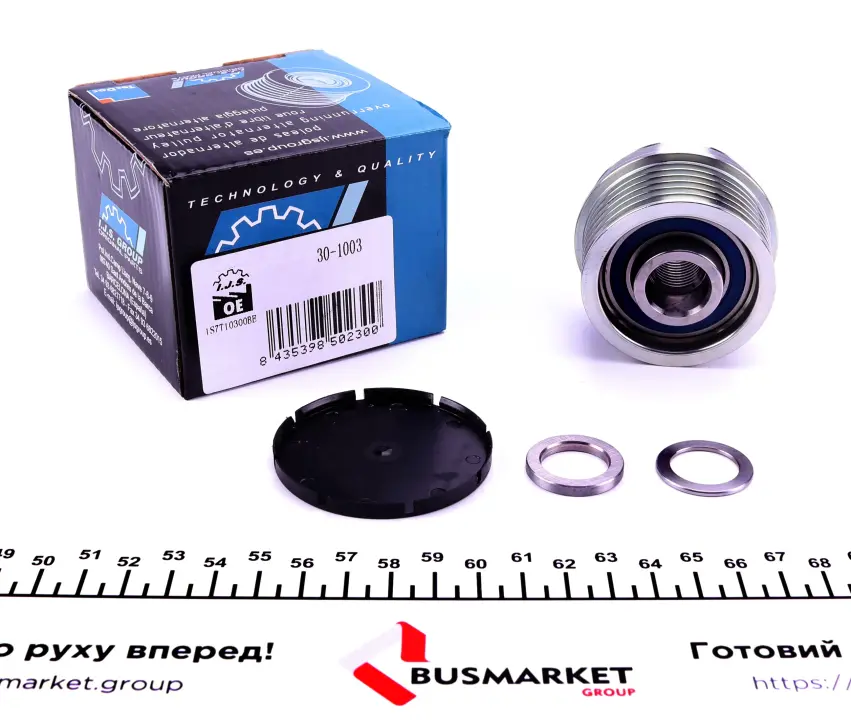 Шків генератора Ford Transit 2.0 Di 00-06 (6PK) IJS GROUP 30-1003 (фото 1)
