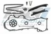 Комплект ланцюга ГРМ Fiat Doblo 1.3JTD 04- (ланцюг, башмак, натяжник,зірочки, прокладка) IJS GROUP 40-1015VFK (фото 2)