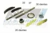 Комплект ланцюга ГРМ BMW X5 (E70)/X6 (E71/E72) 03-14 (ланцюг, башмак, натяжник,шестерня) IJS GROUP 40-1125FK (фото 14)