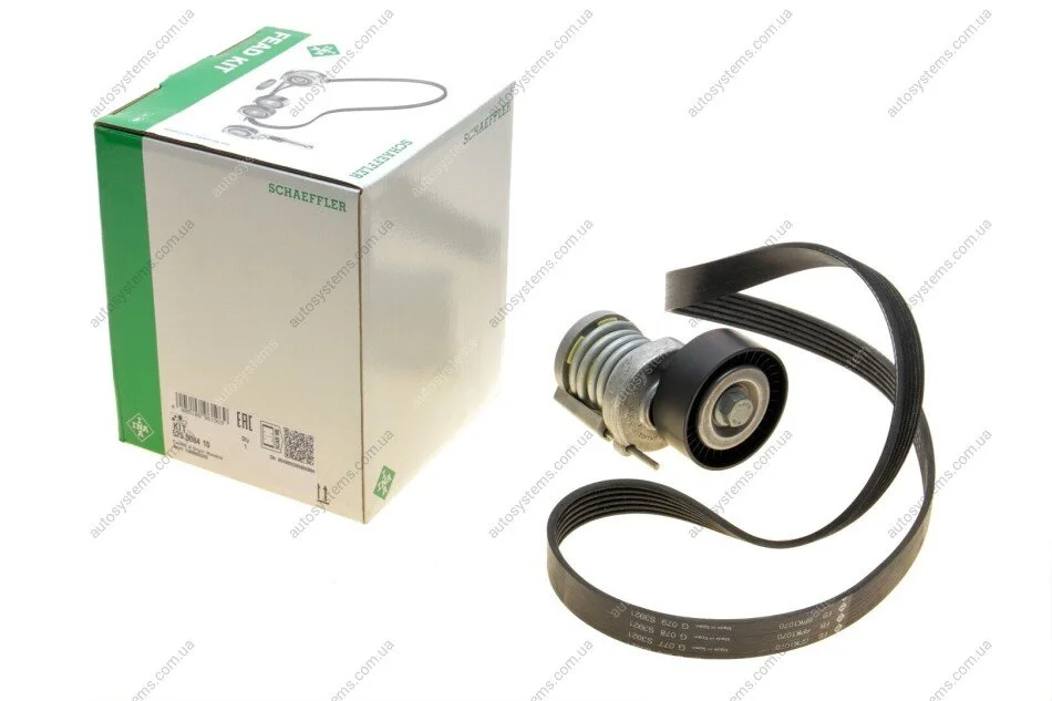 Комплект ременя генератора VW Caddy II 1.4/1.6 95-04 (6PK1070) INA 529 0084 10 (фото 1)