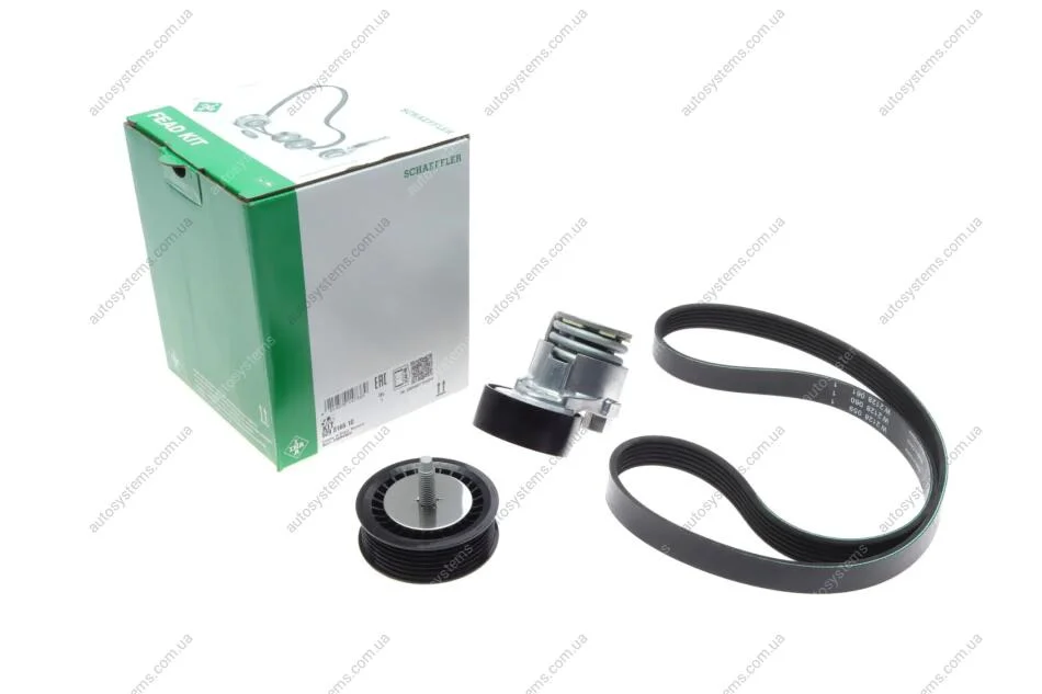 Комплект ременя генератора Renault Kangoo/Megane/Scenic 1.5 dCi 02- (6PK1130) INA 529 0165 10 (фото 1)