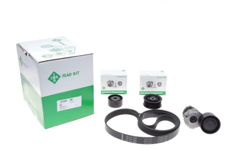 Комплект ременя генератора Renault Kangoo 1.2 TCe 13- (7PK1605) INA 529 0194 10