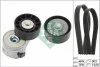 Комплект ременя генератора Iveco Daily 2.3 JTD 02-, (4EPK903 + 7PK1325) INA 529 0386 10 (фото 2)