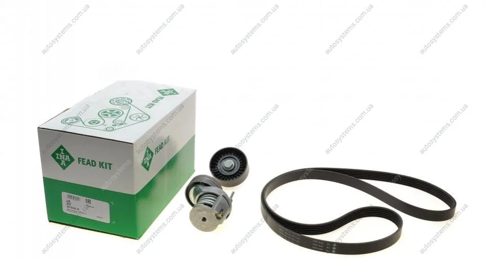 Комплект ременя генератора VW Caddy III 1.2TSI 09- (6PK1693) INA 529 0534 10 (фото 1)