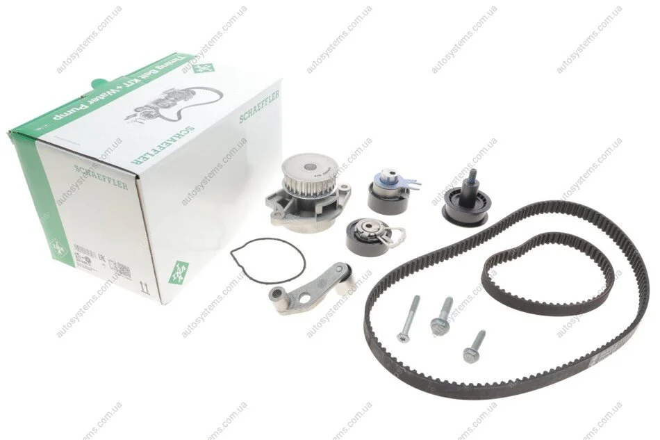 Комплект ГРМ + помпа Seat/Skoda/VW 1.4 16V 99- INA 530 0089 31 (фото 1)