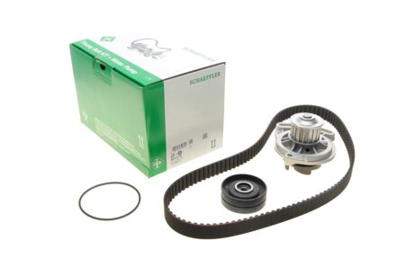 Комплект ГРМ, пас+ролик+помпа INA 530 0153 30