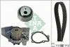 Комплект ГРМ + помпа Citroen Berlingo/Peugeot Partner/Expert 1.8 96-(17x114z) INA 530 0258 30 (фото 2)