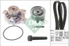 Комплект ГРМ + помпа VW T4 2.4D 90-03, 55/57kw, AJA/AAB INA 530 0406 30 (фото 2)