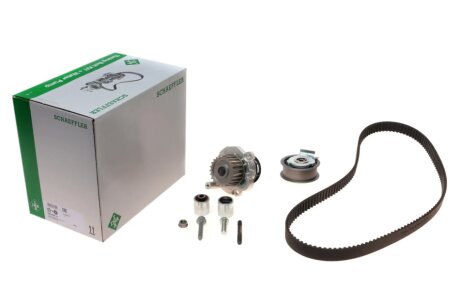 Комплект ГРМ, пас+ролик+помпа INA 530 0445 31