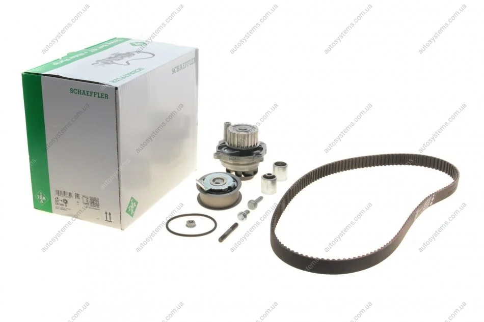 Комплект ГРМ + помпа Audi A3/Skoda Octavia/VW Golf 2.0FSI 04-10 INA 530 0445 32 (фото 1)