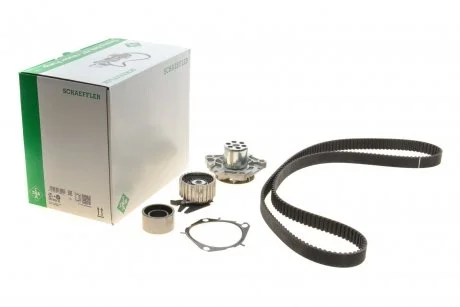 Комплект ГРМ + помпа Alfa Romeo 159 2.4 JTDM 07-11 (199x24) (538 0714 10) INA 530 0625 30