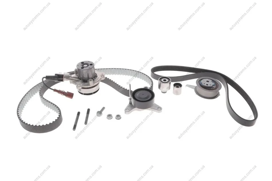 Комплект ГРМ + помпа + к-кт рем. генератора VW Caddy/T6 2.0TDI 15-/Golf VII 1.6TDI/2.0TDI 12- (25x145z) INA 530 0650 50 (фото 1)