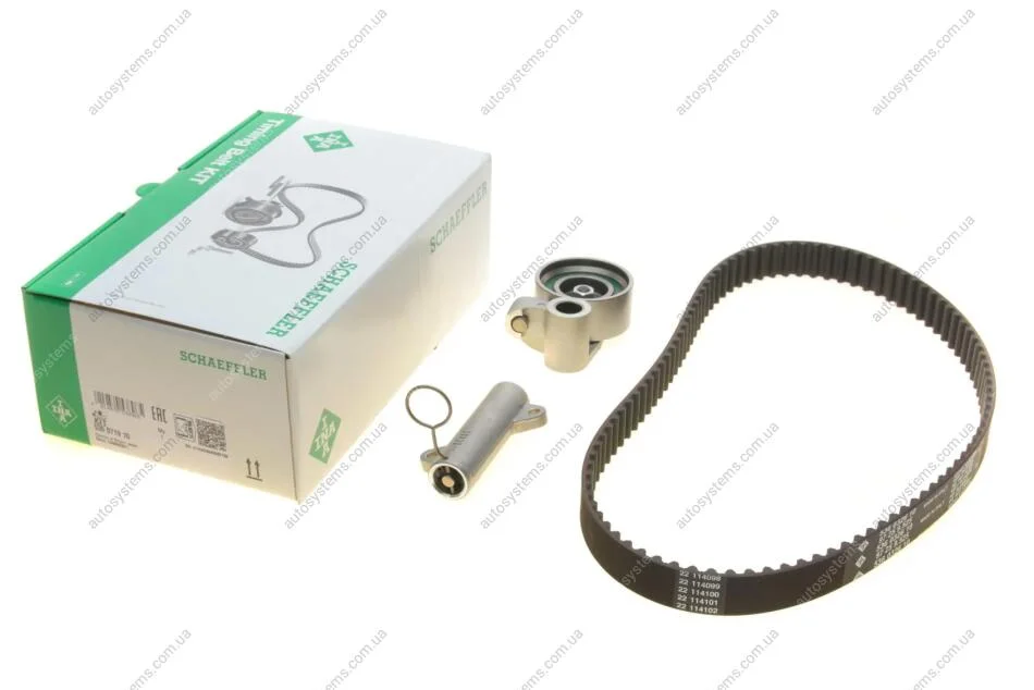 Комплект ГРМ Toyota Land Cruiser Prado/Hilux 2.5D/3.0D 01- INA 530 0719 10 (фото 1)