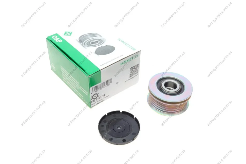 Шків генератора Ford Kuga 2.5 08-12/Volvo C30/C70/S40/V40/V50 04- INA 535 0161 10 (фото 1)