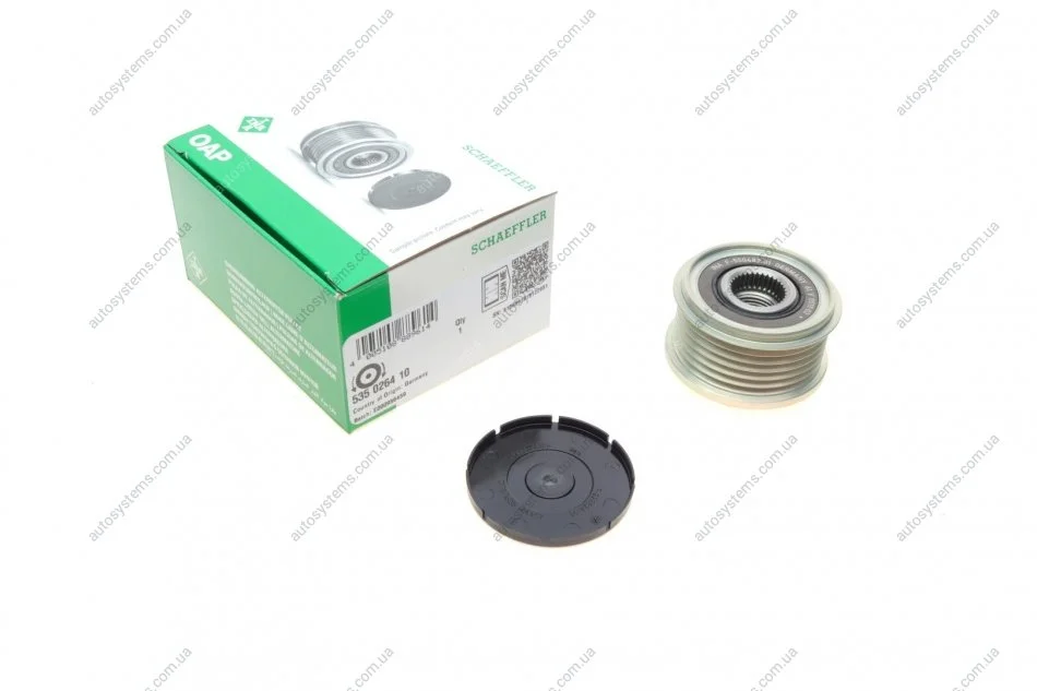Шків генератора Peugeot Partner 1.2 PureTech 19- INA 535 0264 10 (фото 1)