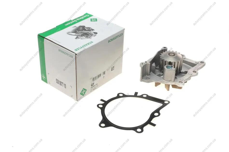 Помпа води Citroen Jumper/Peugeot Expert 2.0 BlueHDi 15- INA 538 0077 10 (фото 1)