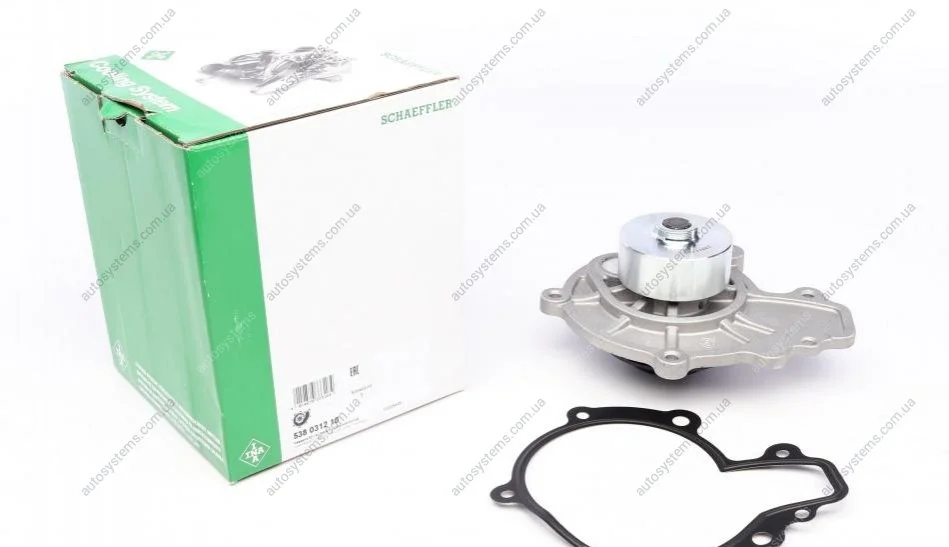 Помпа води Chevrolet Lacetti/Nubira/Captiva 2.0D 07-/Cruze 2.0CDI 09- INA 538 0312 10 (фото 1)