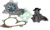 Помпа води Nissan Pathfinder III 2.5dCi 05-10/NP300 Navara 2.5dCi 05- INA 538 0530 10 (фото 2)