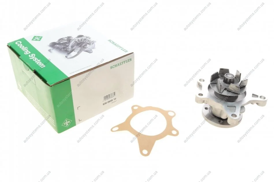 Помпа води Hyundai Accent/i20/i30/Kia Cee\'d/Carens/Cerato/Soul 1.4/1.6/1.6CVVT 07- INA 538 0659 10 (фото 1)